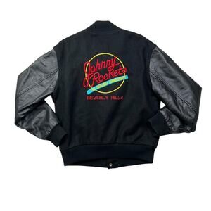 MacMurray of California Johnny Rockets Beverly Hills Varsity Jacket Medium USA